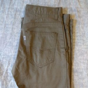 Levi's 511 Slim Fit Trousers - khaki - 29x29